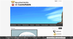 Desktop Screenshot of castielfabib.es